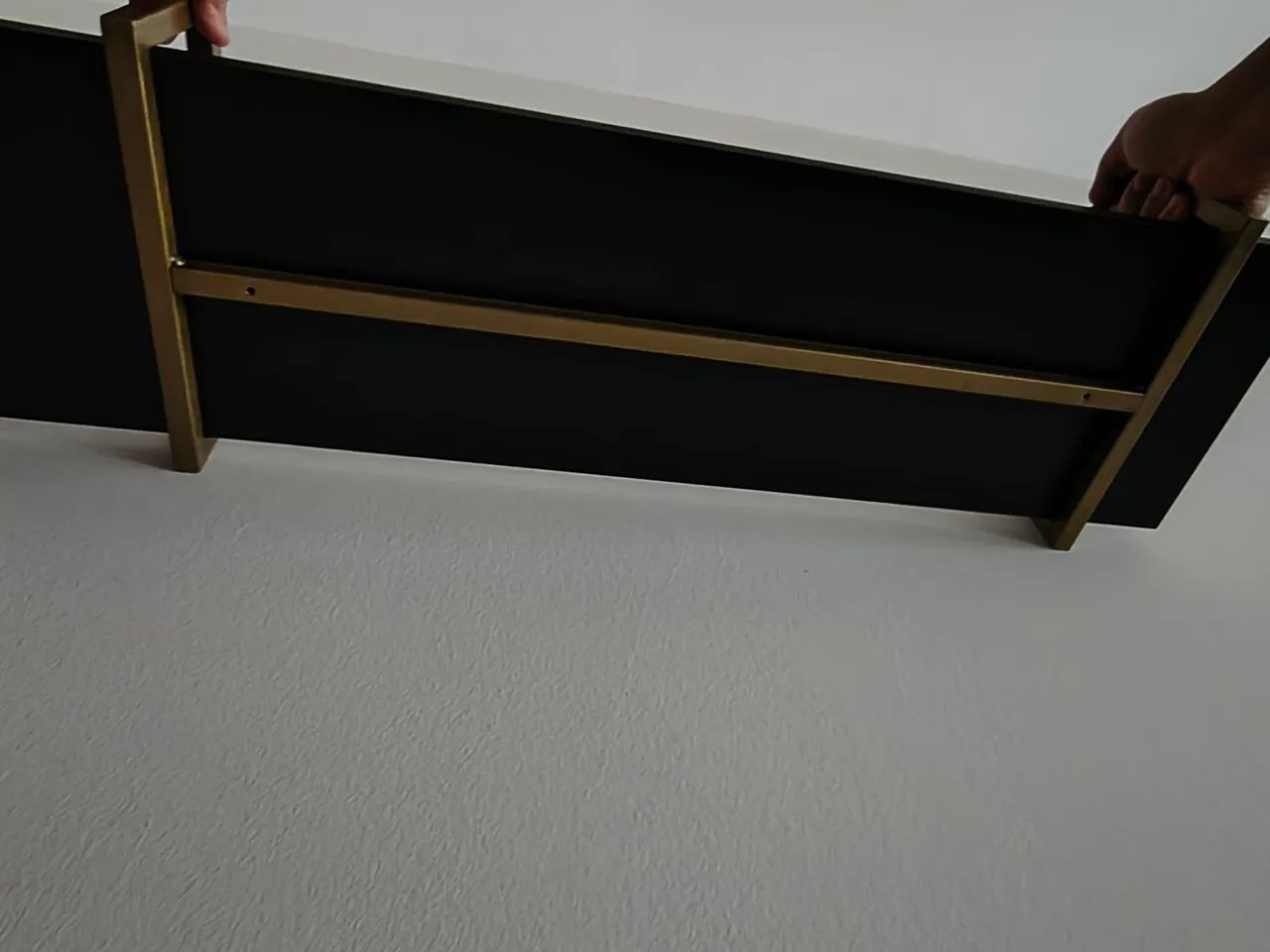 Prateleira de parede Preto & Dourado  - Foto 3
