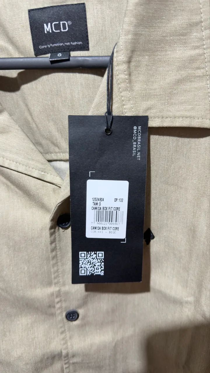 Camisa MCD ORIGINAL sem uso - Foto 2