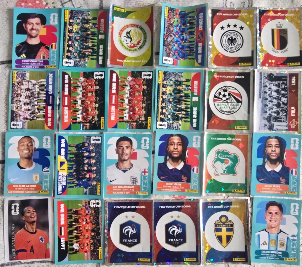 Figurinhas da copa 2026