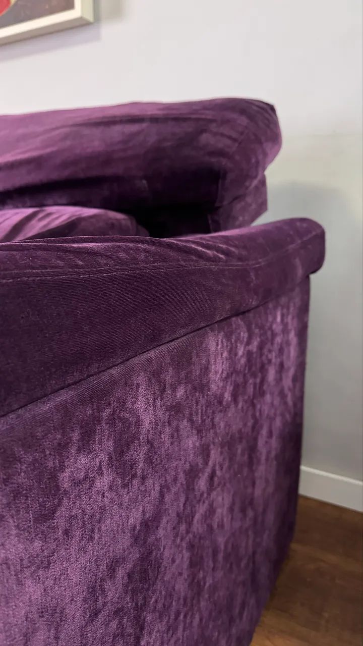 Sofá roxo grande  - Foto 2
