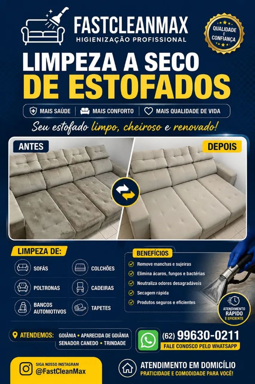 Limpeza a seco Estofados 
