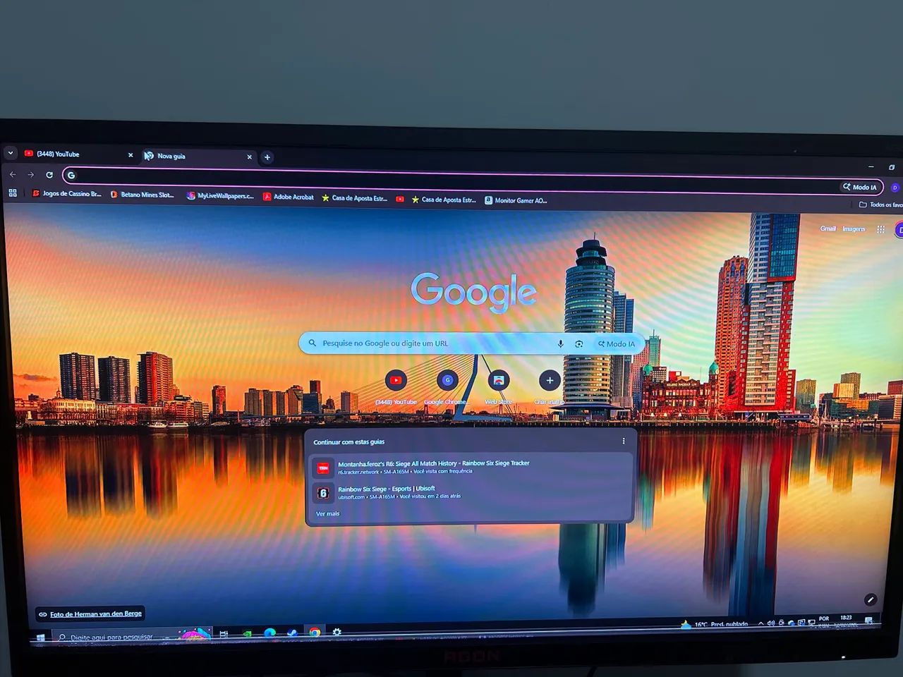 Monitor AOC AGON 240 hz 