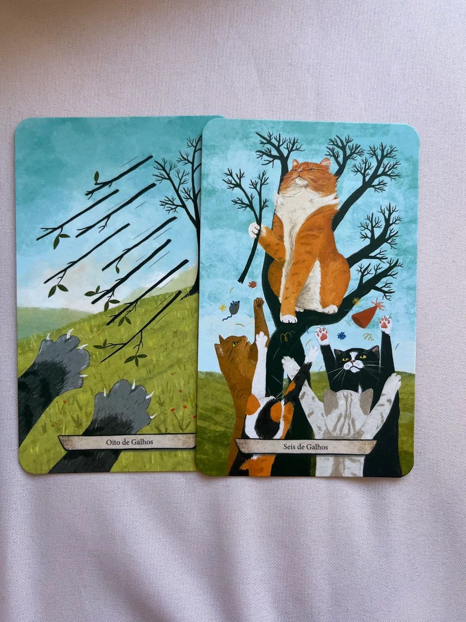 Tarot dos Gatos da floresta encantada  - Foto 4