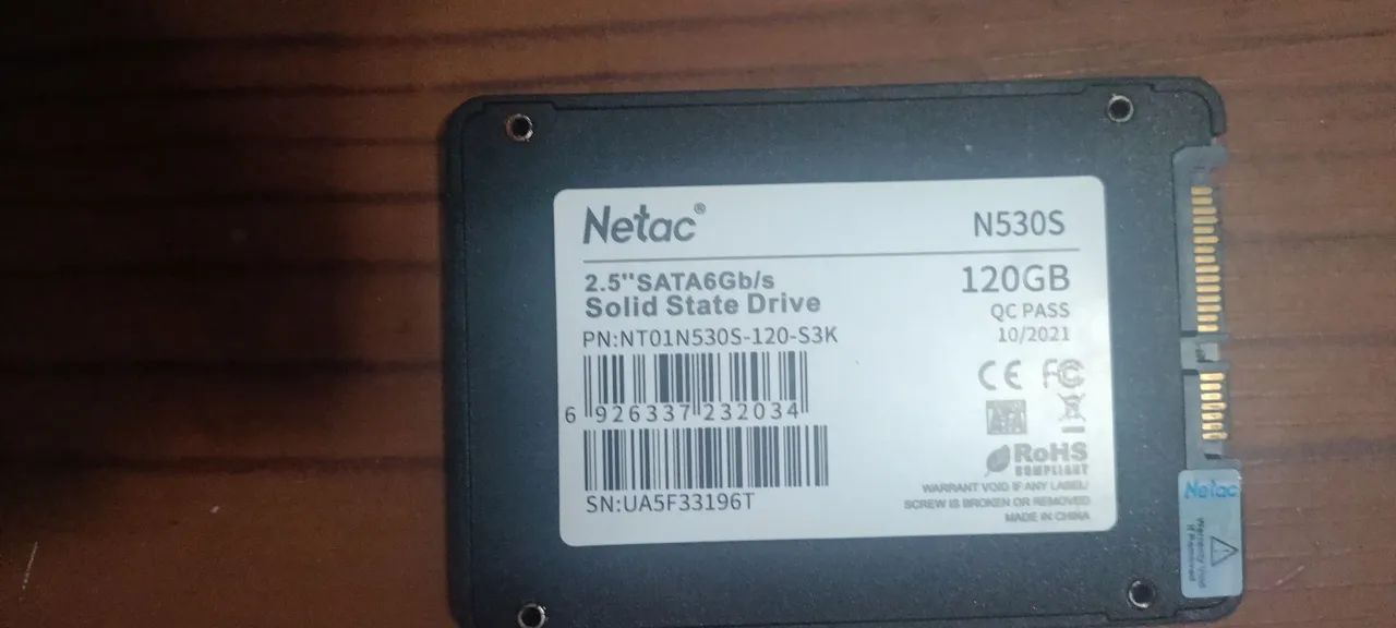 SSD NETAC 120GB - Foto 2