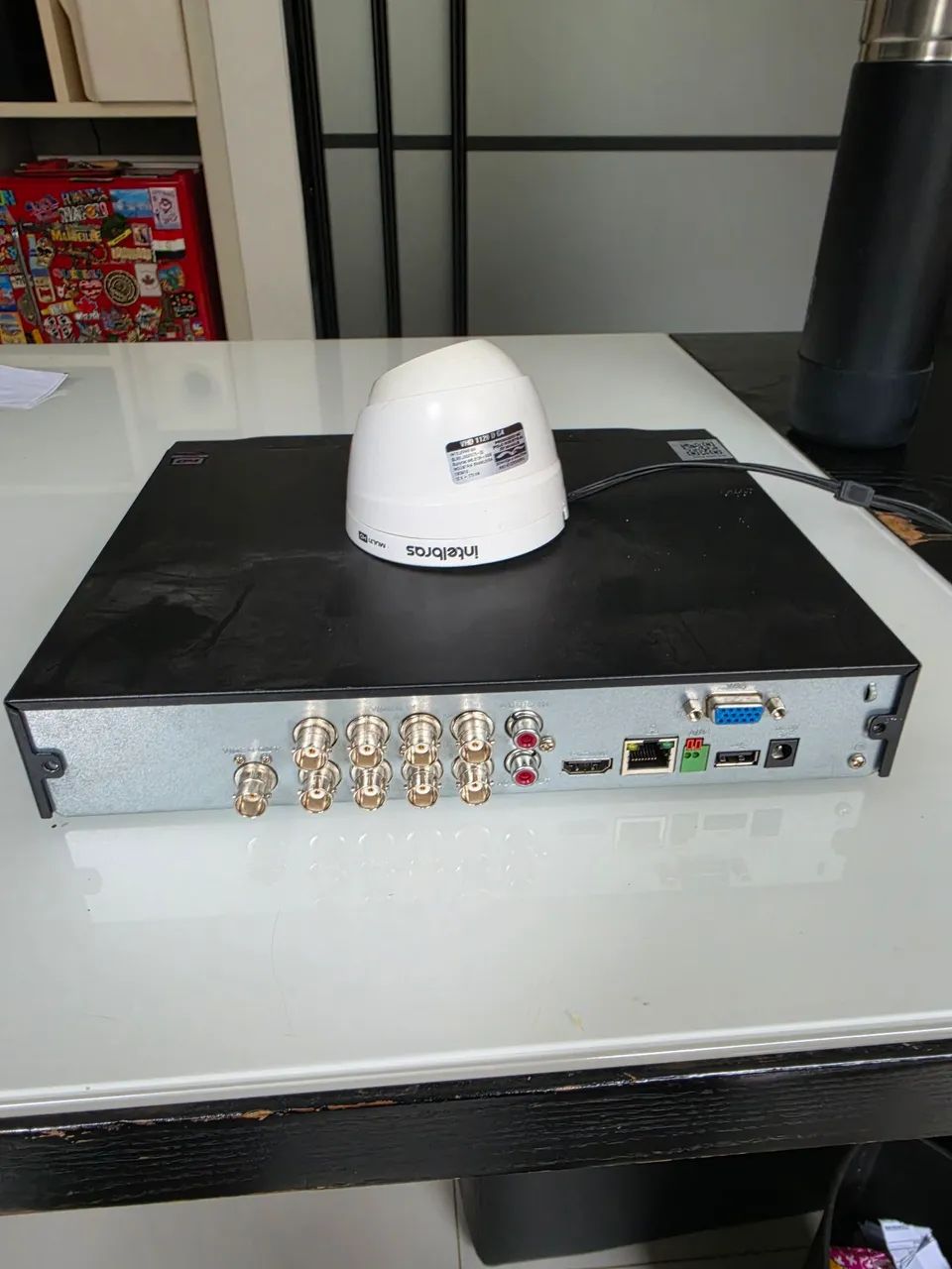 Gravador Digital Intelbras MHDX 1008 3tb + 8 Cameras multi HD - Foto 2