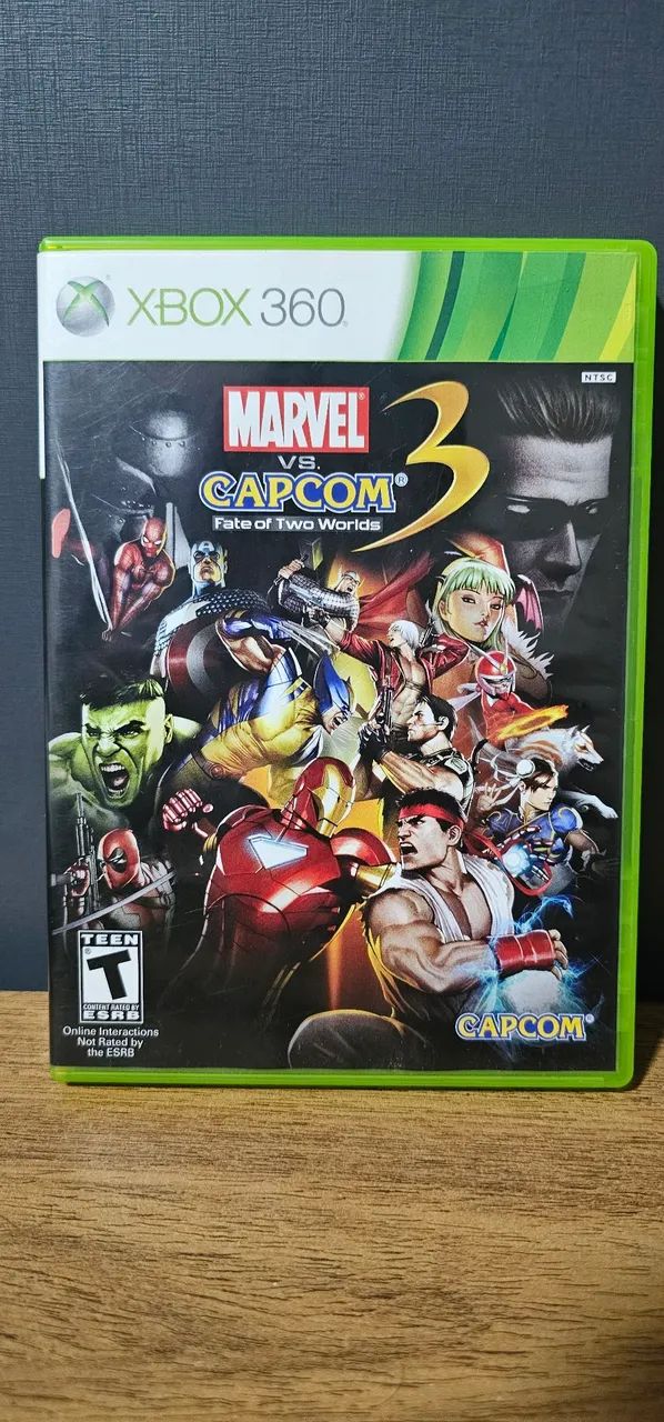 Marvel VS Capcom 3 - XBOX 360 - ORIGINAL - PERFEITO ESTADO