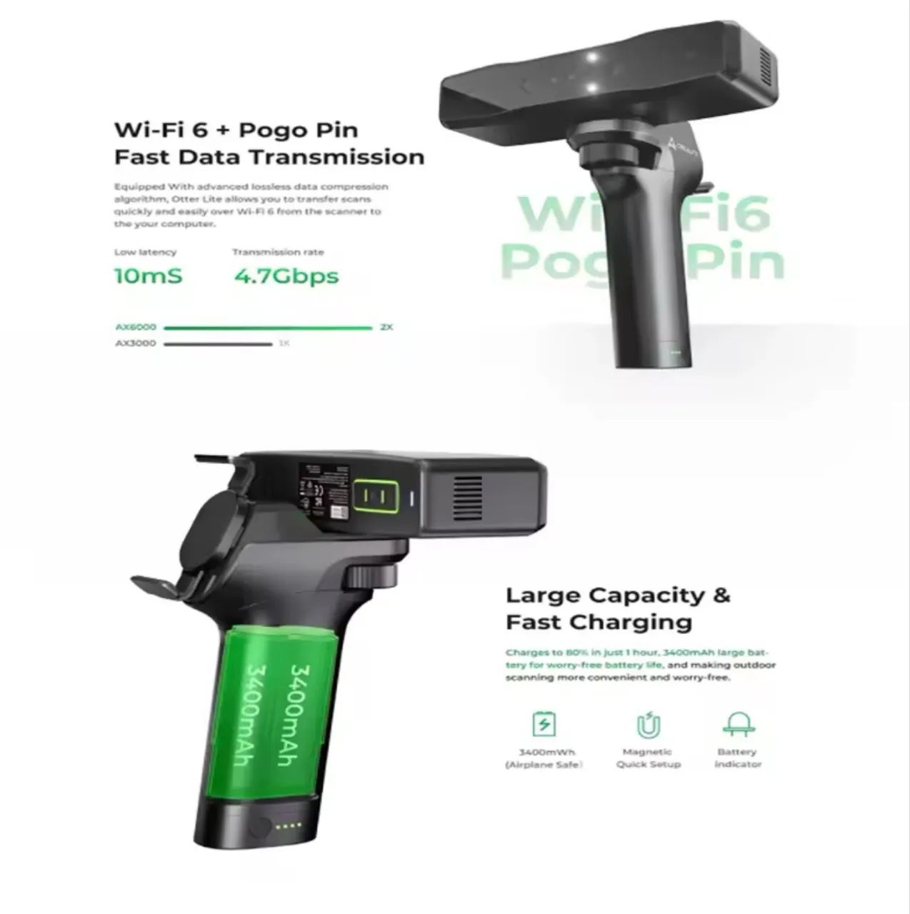 Camera Scanner 3D  USB/C WiFi  - Foto 5