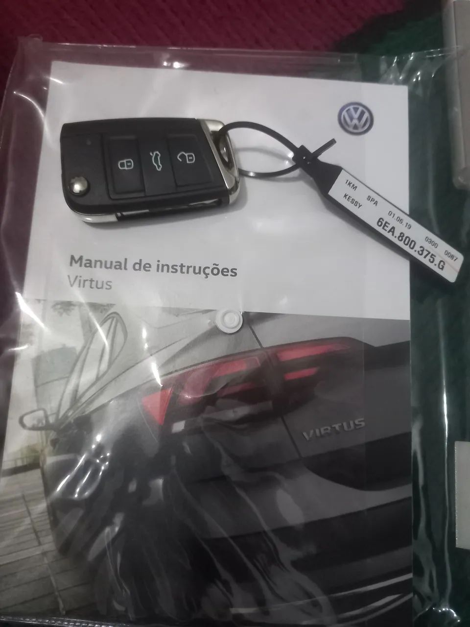 Chave e Manual 