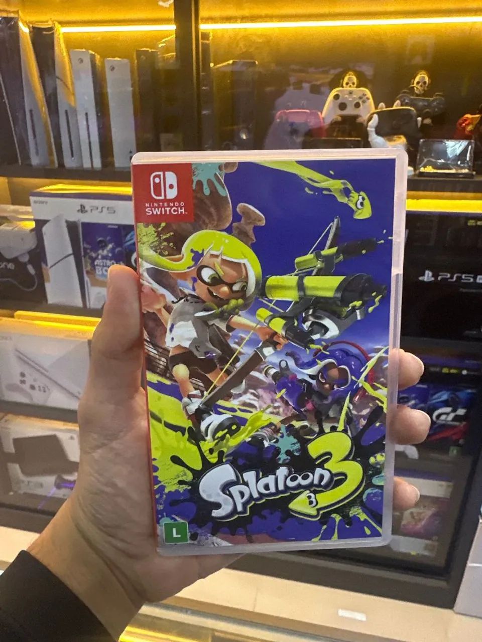 Jogo Splatoon 3 Nintendo Switch - Foto 3