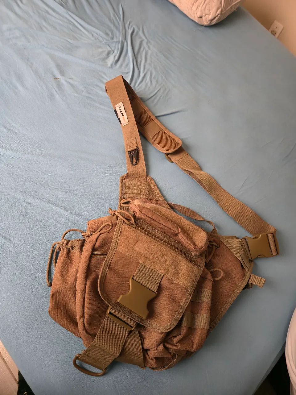 Bolsa tática militar de ombro  