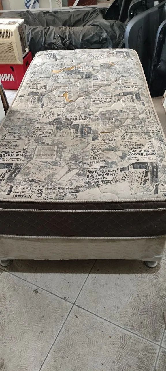 Cama box solteiro 
