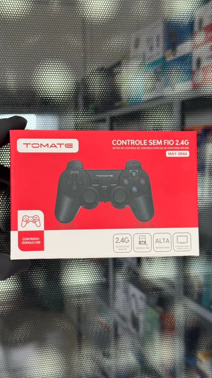 Controle para pc sem fio e para retrô stick 