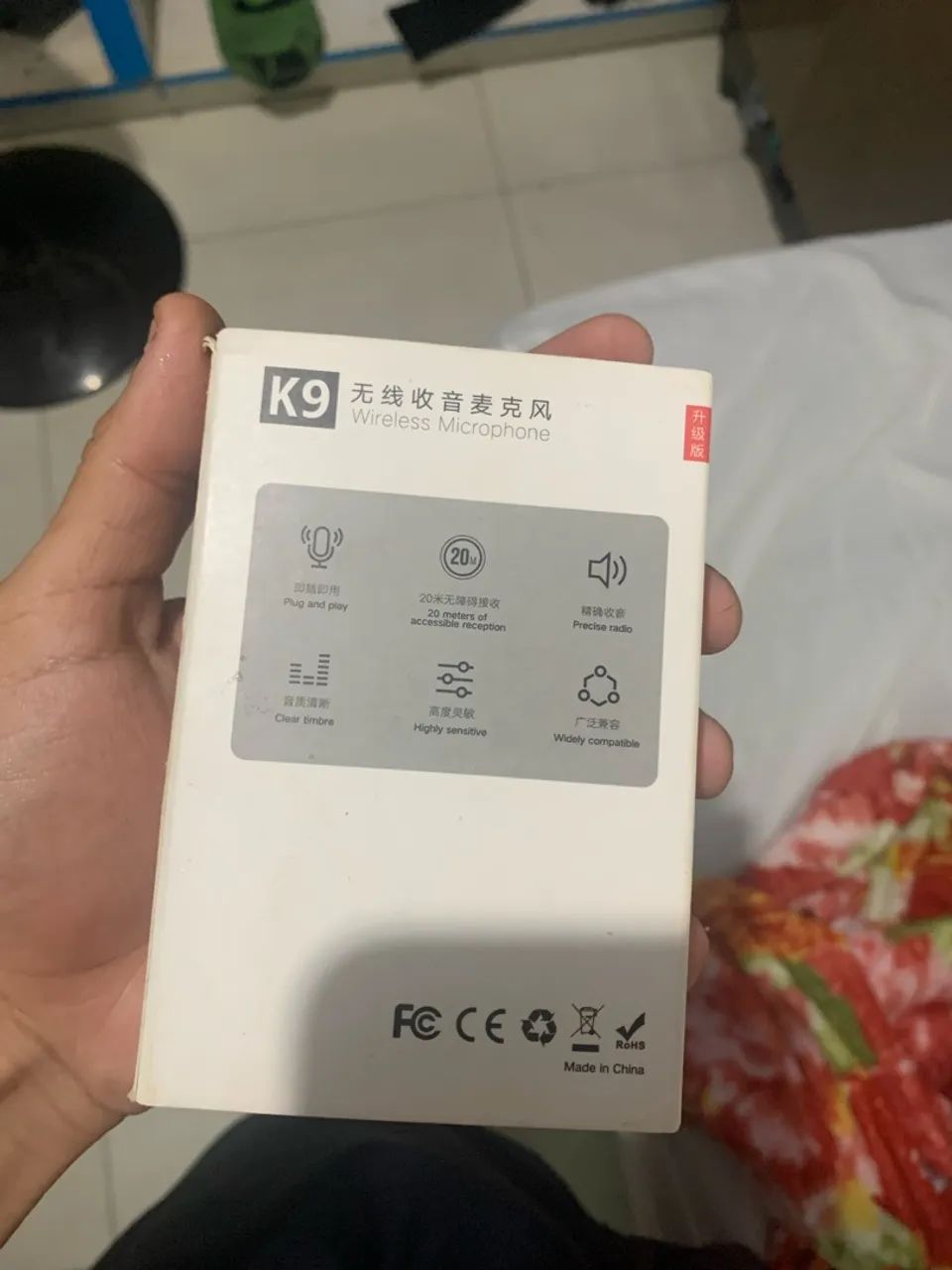 Microfone k9  - Foto 3