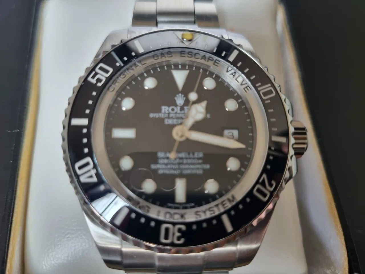 Relógio Rolex Sea Dweller modelo 12800 - Foto 5