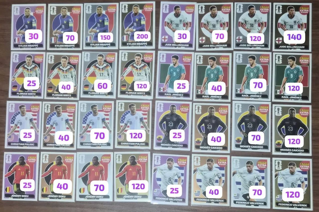 VENDO FIGURINHAS LEGENDS - COPA DO MUNDO 2026 - Foto 2