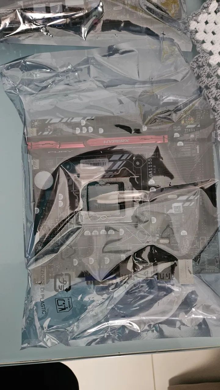 kit placa-mãe, processador e memória ram - Foto 3