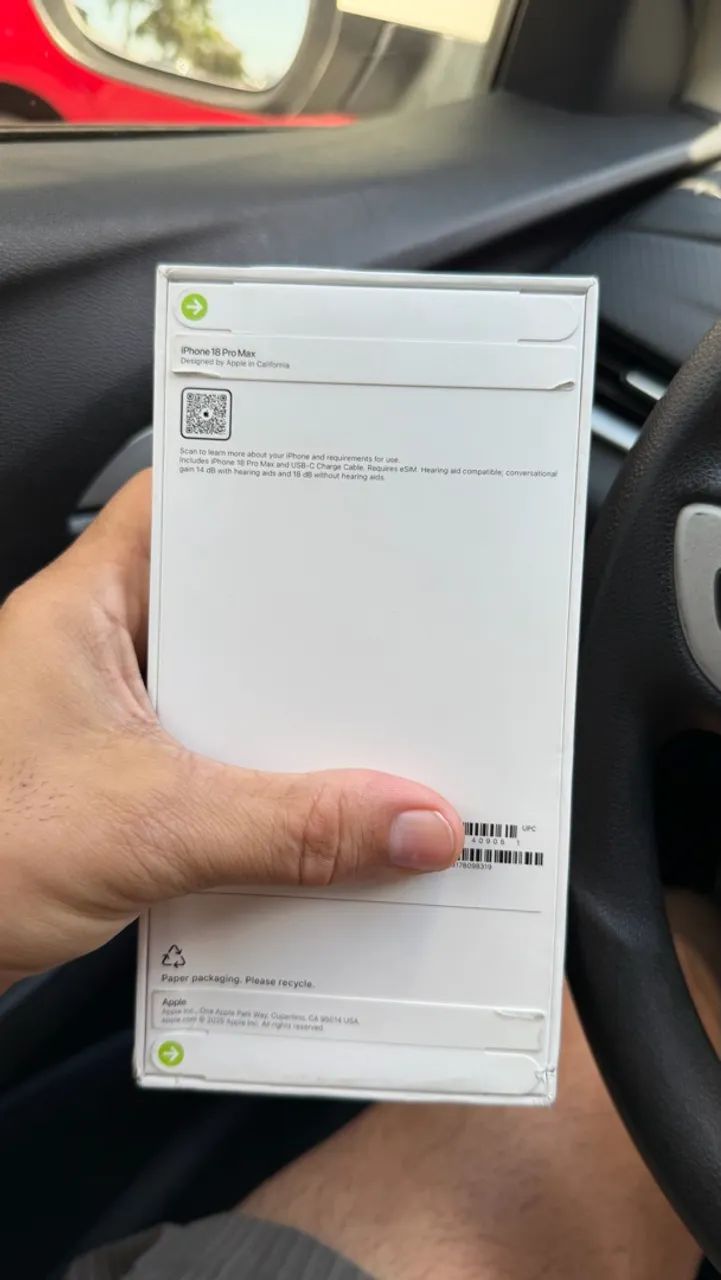iPhone 18 PRO MAX 256g na caixa  - Foto 3