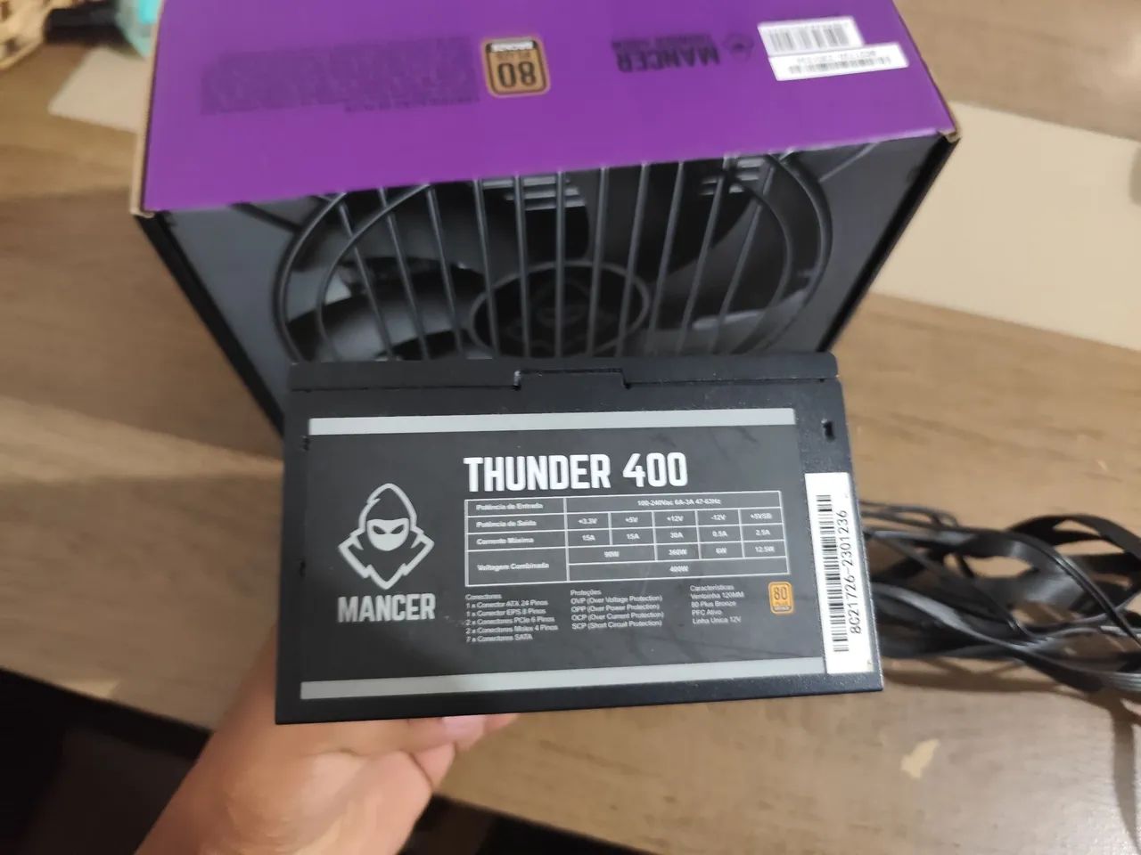 Fonte 400w mancer 