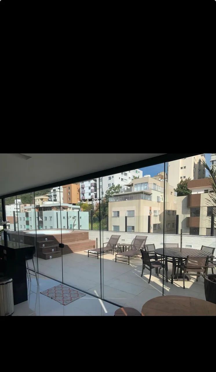 Conjunto móveis área externa Deck Home ótimo estado - Foto 3
