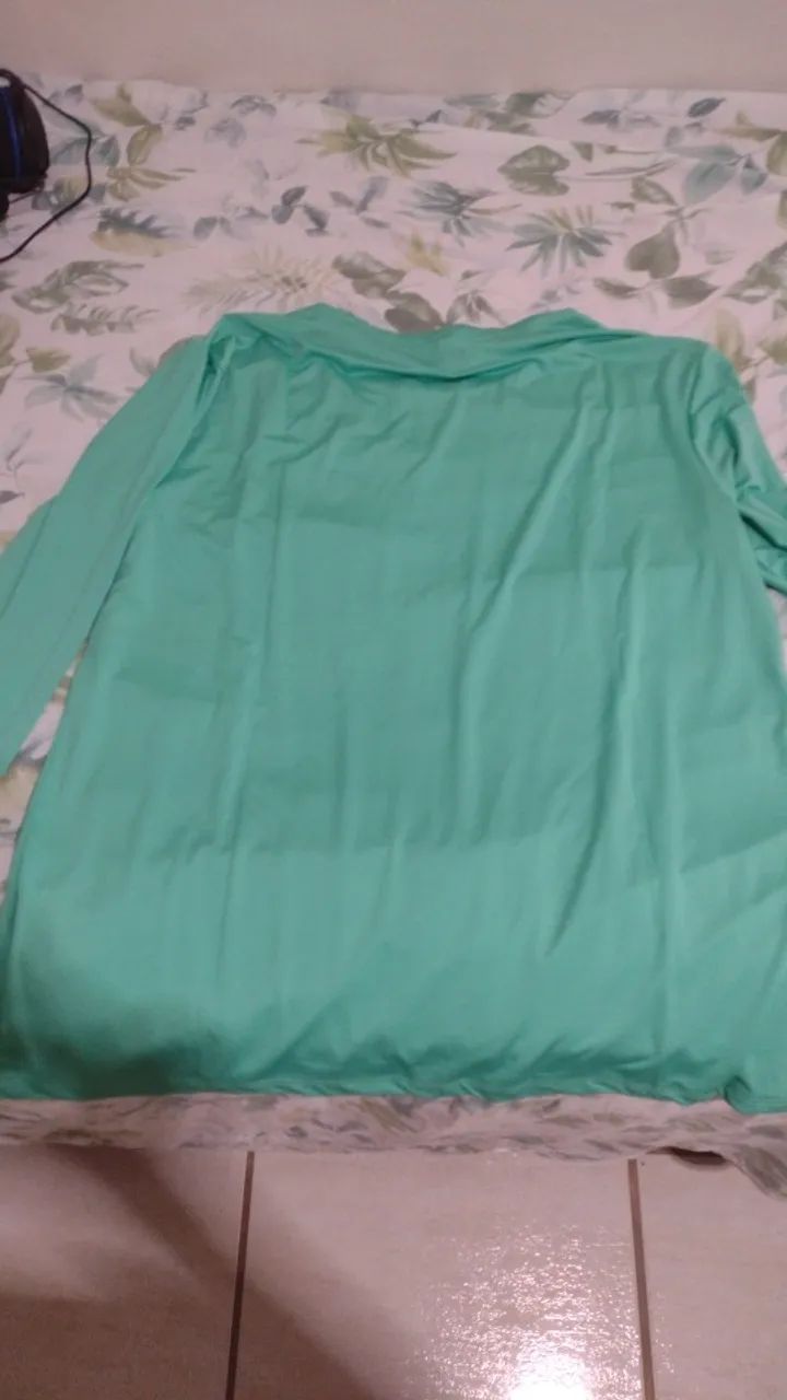 Camiseta manga longa proteção UV50 - Foto 2