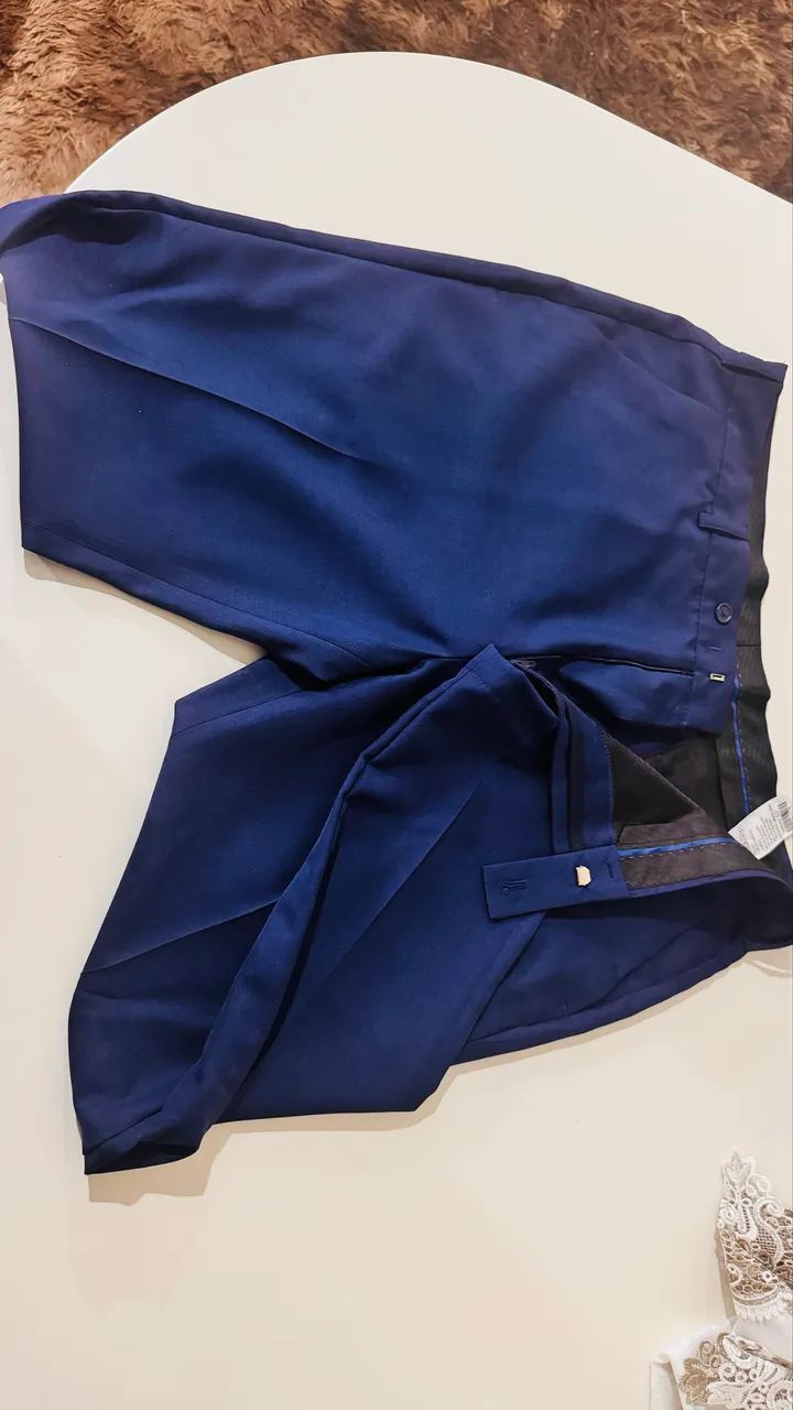 Terno azul masculino  - Foto 5