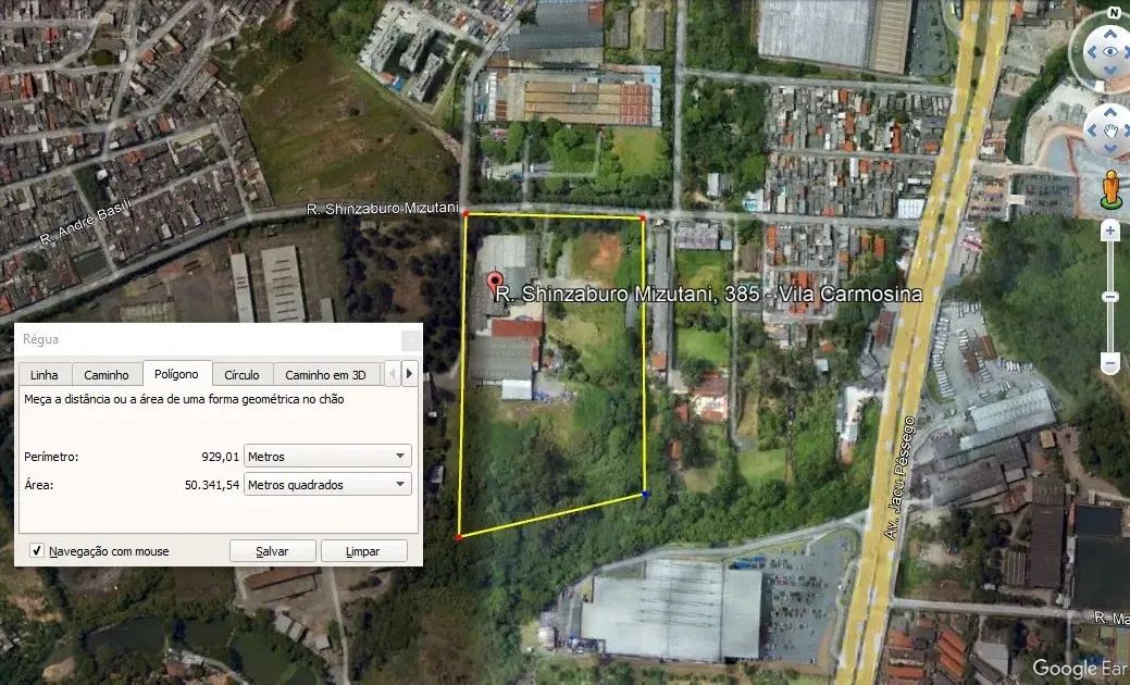Imóvel para venda possui 50000 metros quadrados em Jardim Marabá - São Paulo - SP - Foto 2