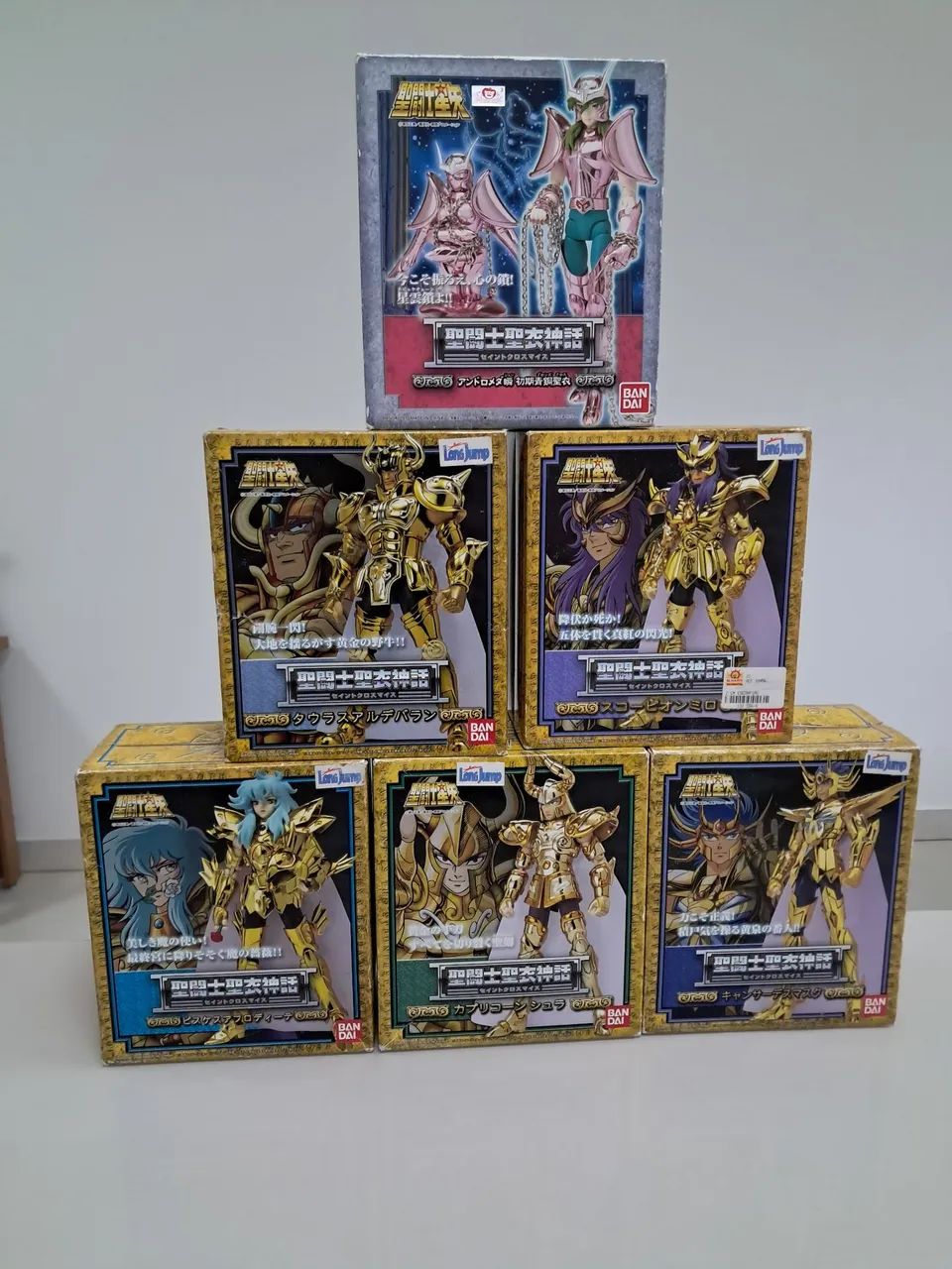 VENDO - Coleção Cavaleiros do Zodíaco Myth Cloth Original Bandai  *R$ 500,00  cada*