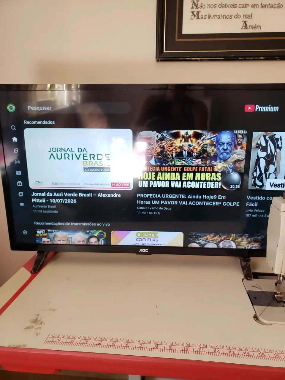 Tv smart AOC 32P