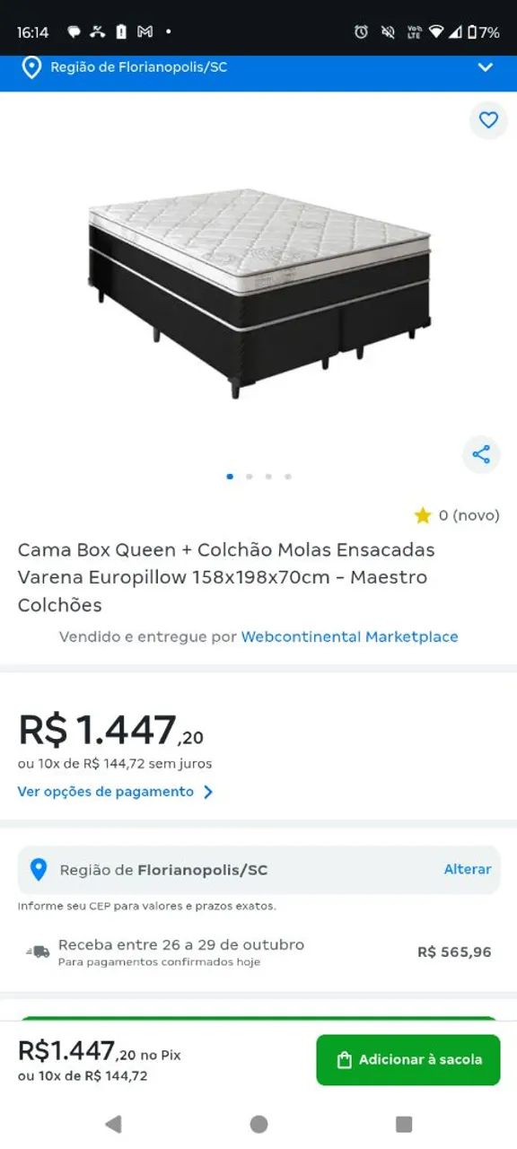 Cama Queen 