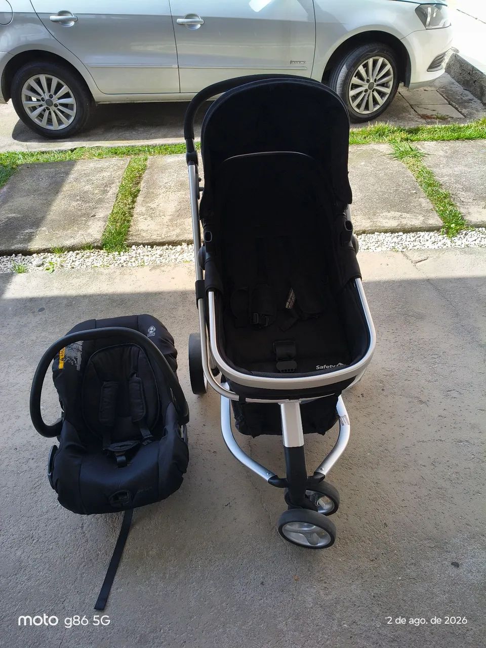 Carrinho de bebê 3 em 1 - Foto 4