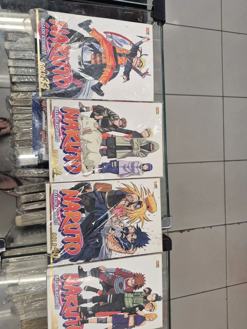 Naruto Gold - vol 32 ao 34 e 40 - Foto 4