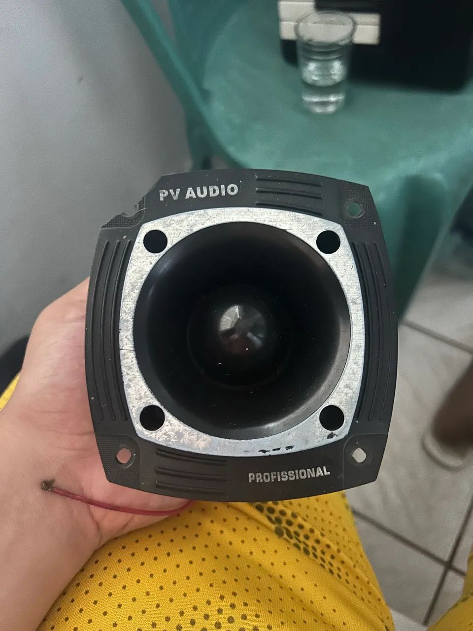 2 tweeters bala quadrados PRV