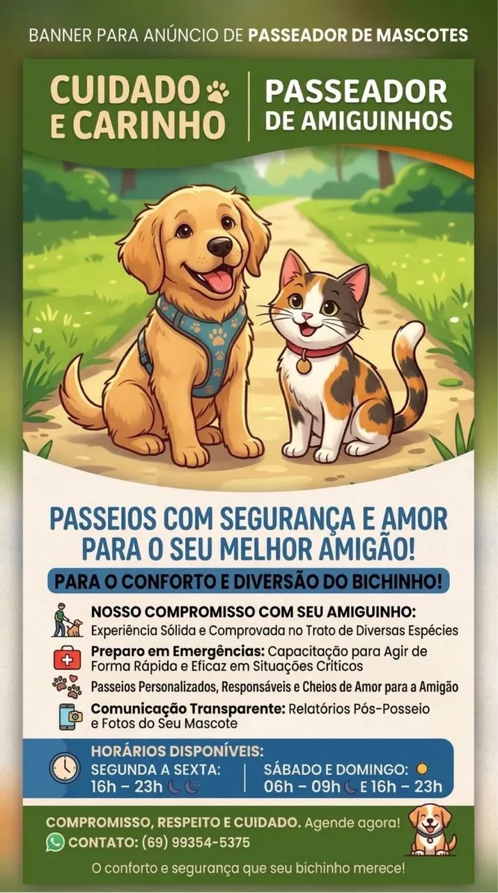 Passeador de pets - Dog Walker