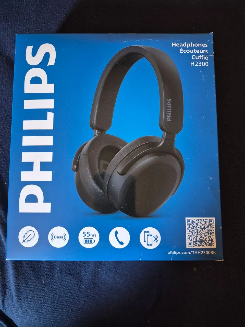 Fone philips Bluetooth novo