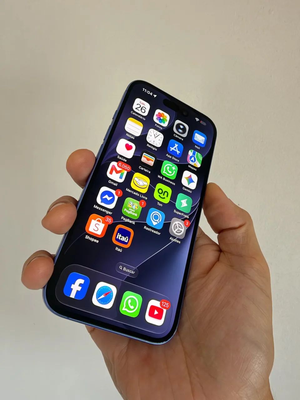 iPhone 16 128GB Azul - Foto 3