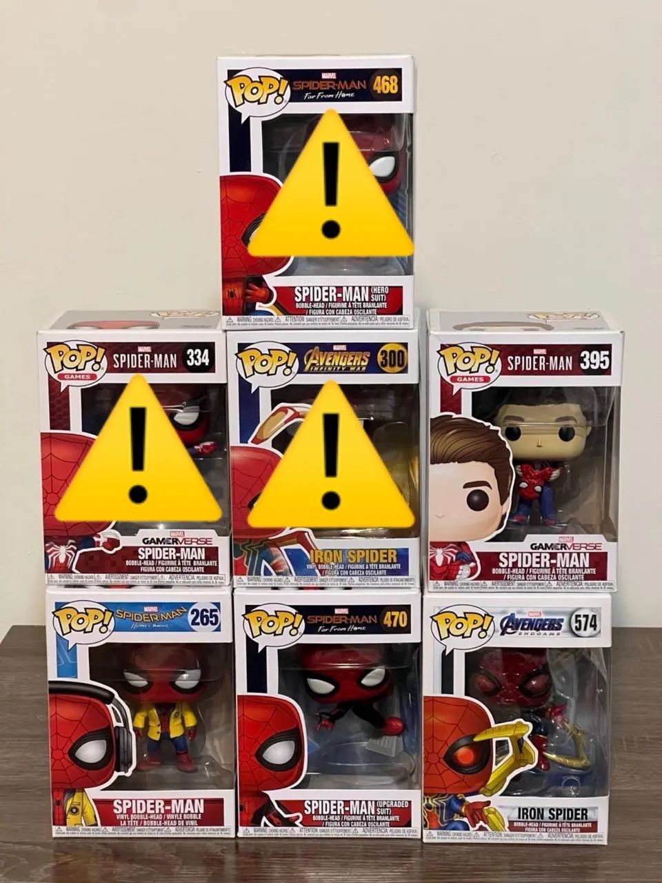 Funko Pop Homem-Aranha Spider-Man Marvel - Vários Modelos