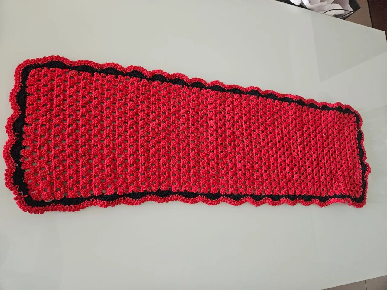 Peças de crochê