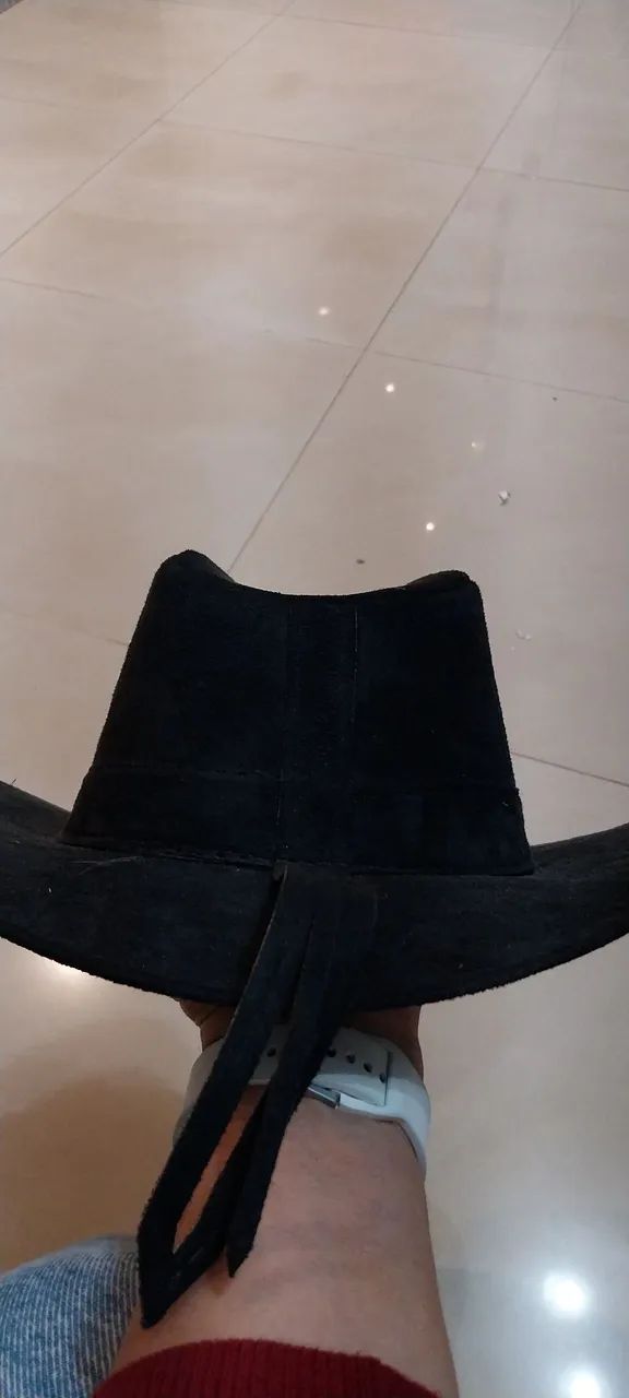 Chapéu cowboy preto - Foto 3