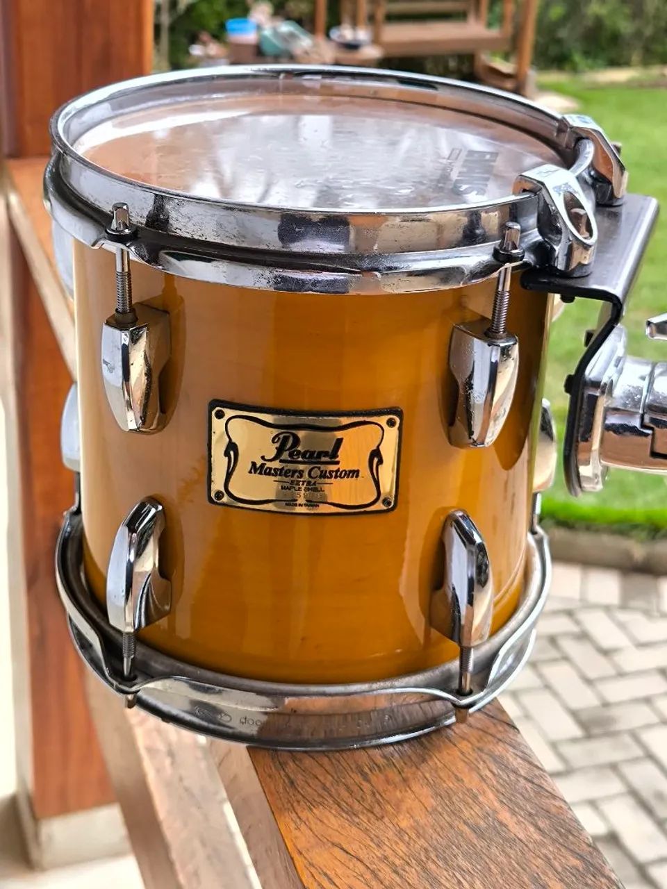 Tom Pearl Master 8 com Holder Pearl - Instrumentos musicais
