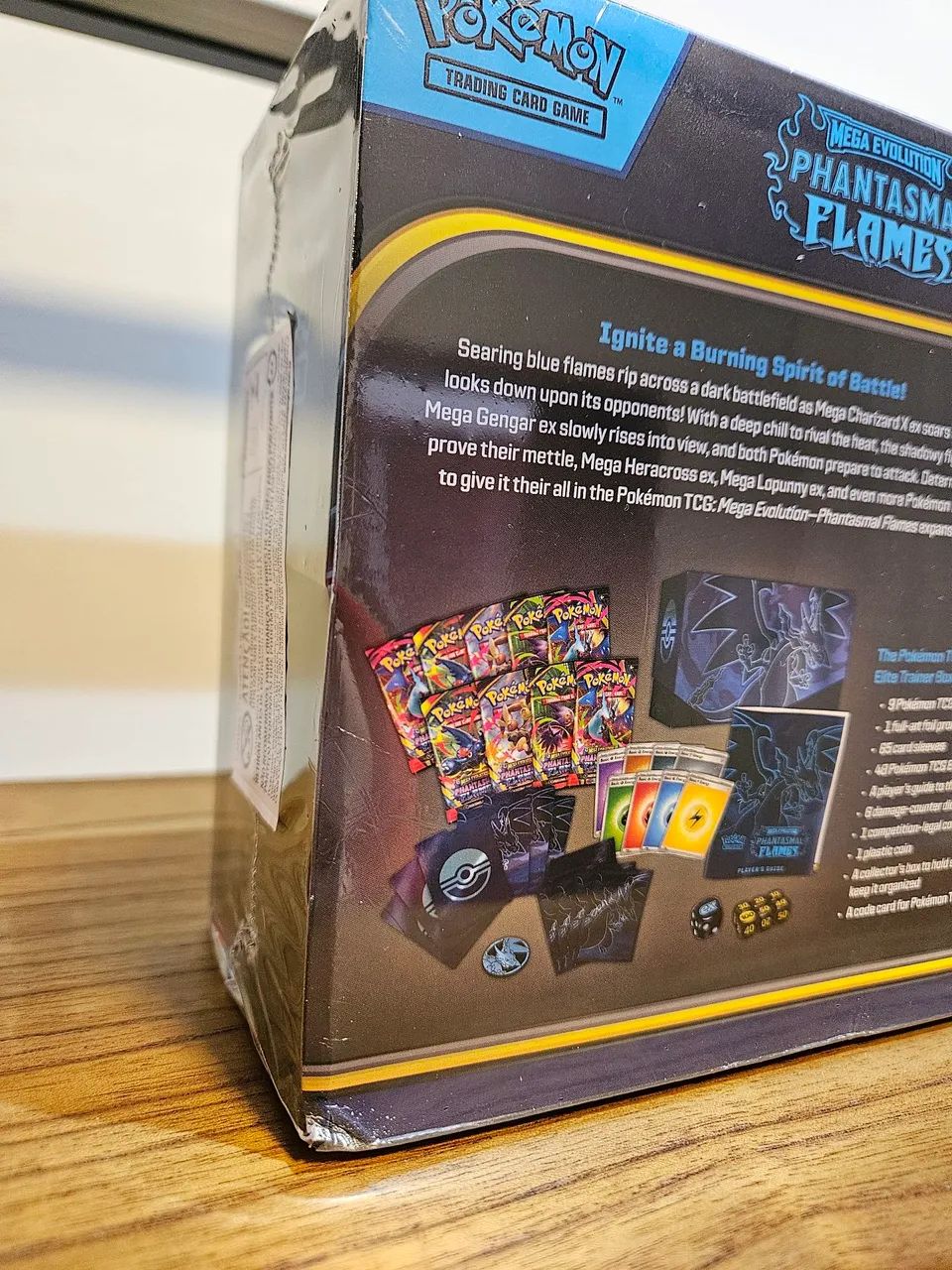 Phantasmal Flames Elite Trainer Box - ETB Pokémon TCG  - Foto 3