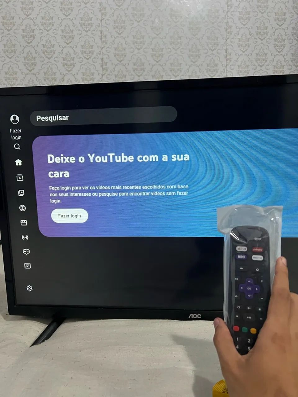 TV AOC 32 polegadas  - Foto 3