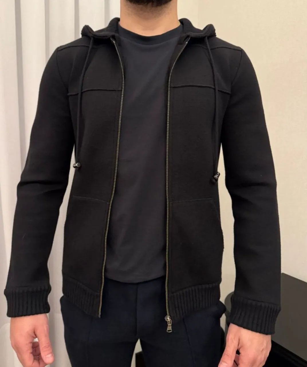 jaqueta calvin klein jeans preta