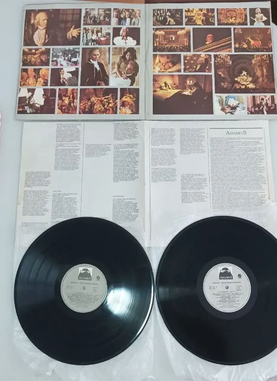 Discos de Vinil de Opera Trilha Sonora Bravo! e Amadeus - Foto 2
