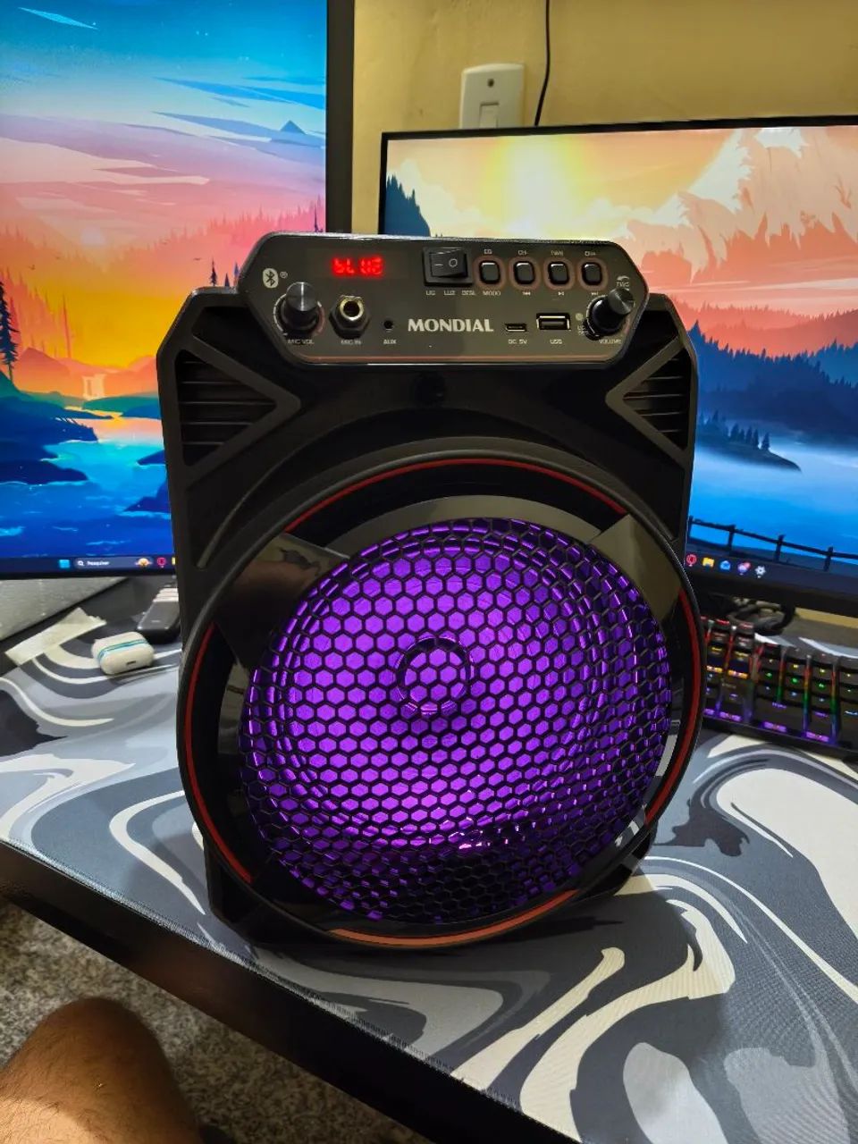 Caixa de Som Bluetooth Mondial - 150W RMS - Foto 5