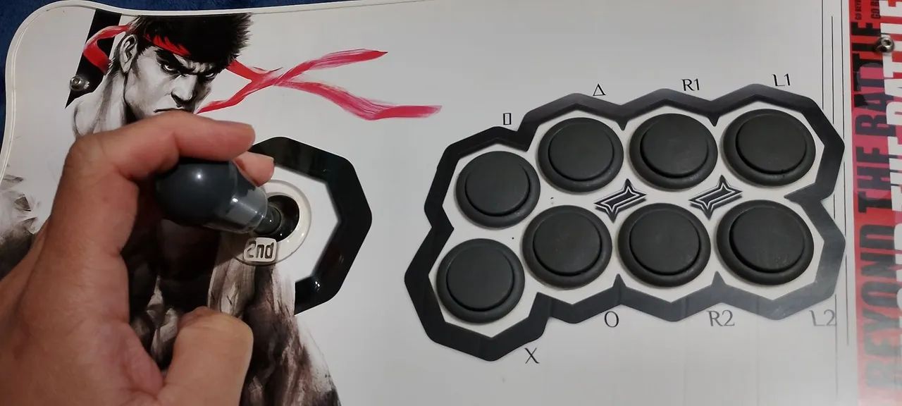 Controle de Taito 2nd Impact - Zero Delay
