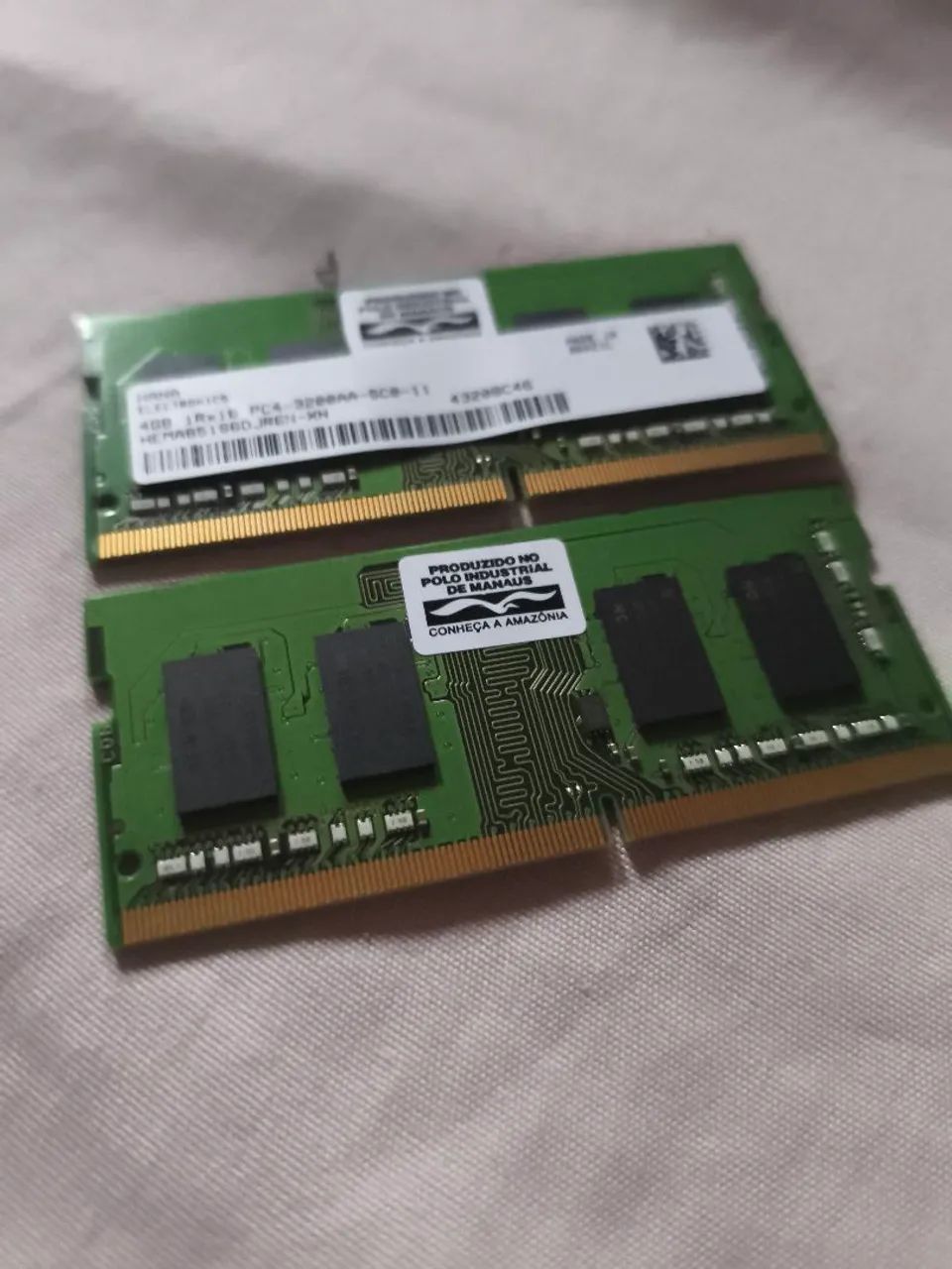  Dois pentes Memória ram DDR4 notebook 4gb
