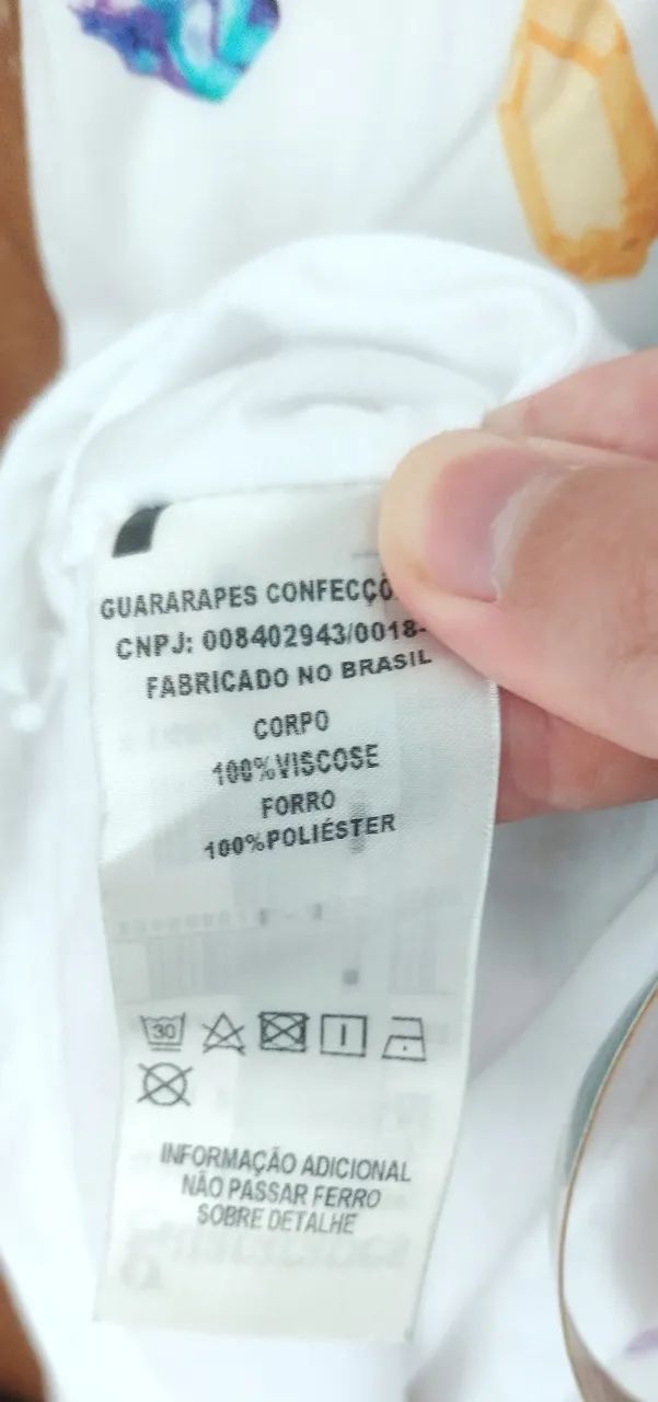 Vestido Longo Estampado em Viscose - Foto 4