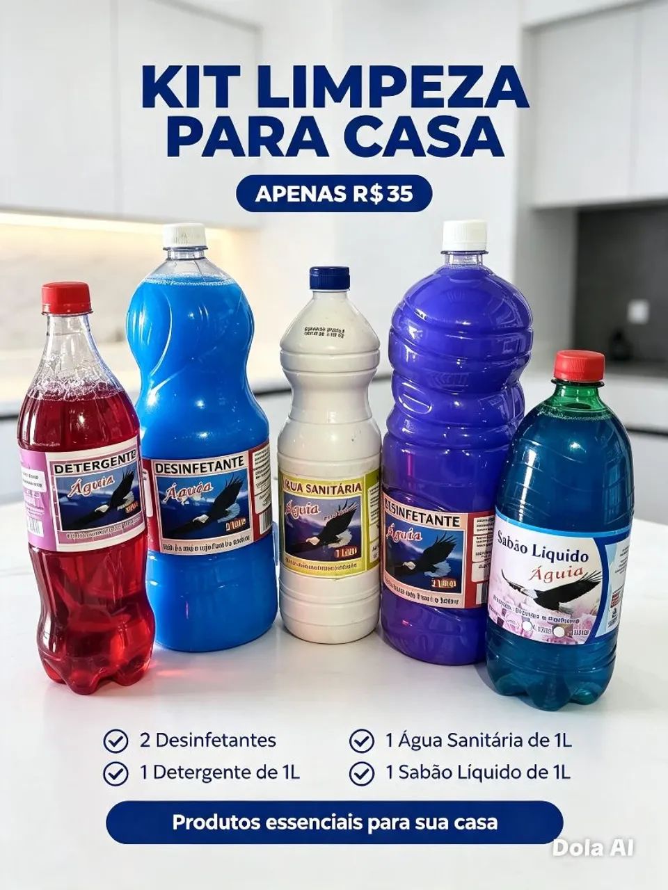 Produtos de Limpeza Águia ?