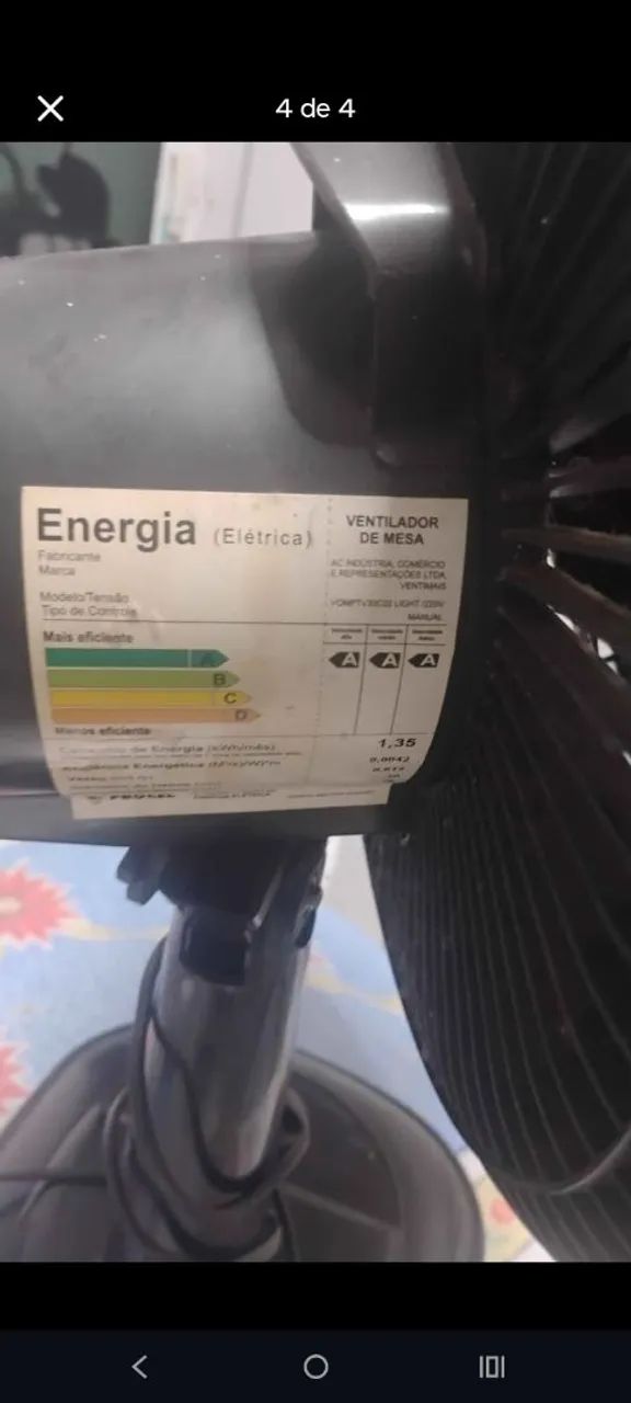 Ventilador 220v para consertar..leia a descrição  - Foto 3
