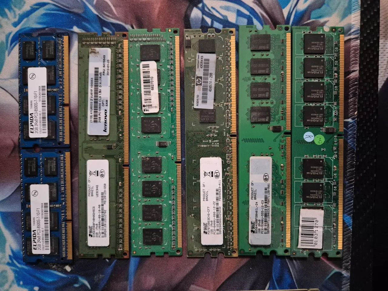 Memórias RAM DDR 2 e 3 